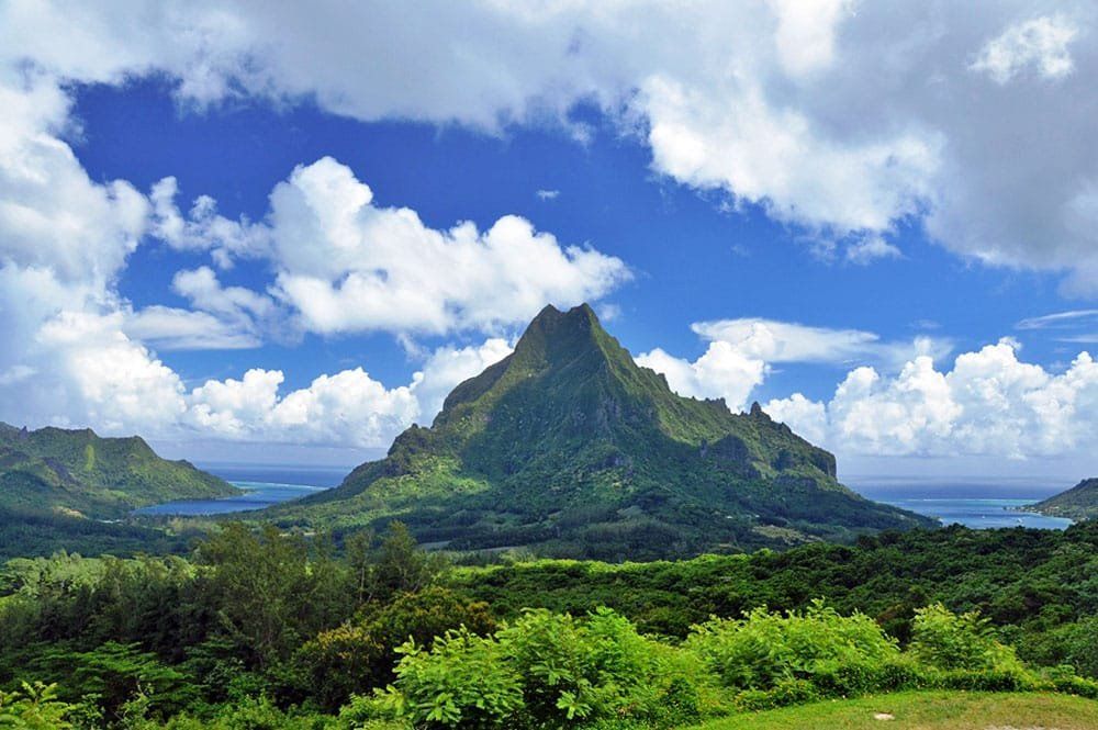 Baie de Cook depuis les hauteurs de Moorea