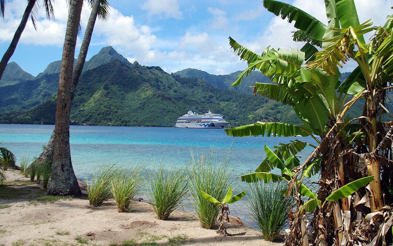 Baie d'Opunohu à Moorea